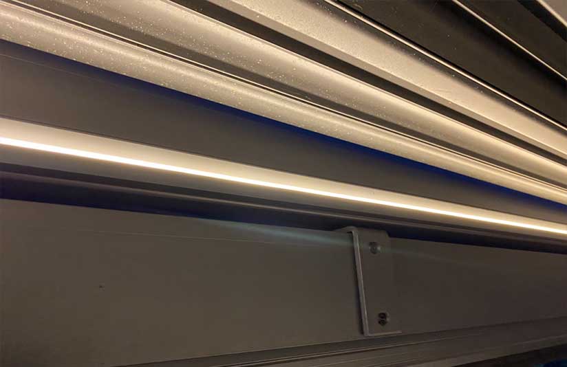 LED Beleuchtung U-Schiene