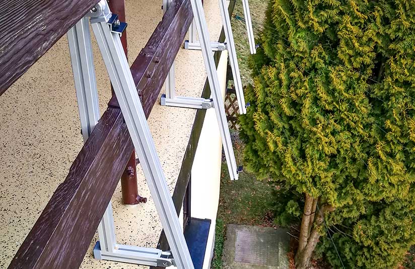 Balkon PV-Anlage Ständer 2