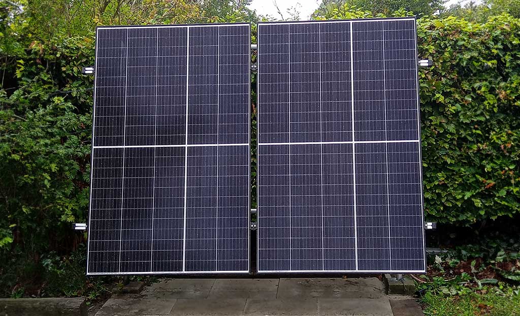 Bauanleitung Untergestell für Solarpannels