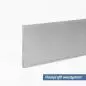 Preview: Flach-Profil aus Aluminium 80x3 mm unentgratet