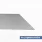 Mobile Preview: Flach-Profil aus Aluminium 25x2 mm Winkelschnitt