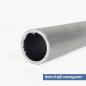Preview: Rohr Profil aus Aluminium 25x2mm unentgratet