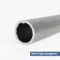 Preview: Rohr Profil aus Aluminium 30x2mm unentgratet
