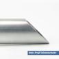 Preview: Rohr Profil aus Aluminium 25x2mm Winkelschnitt