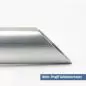 Preview: Rohr Profil aus Aluminium 70x2mm Winkelschnitt