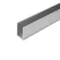 Preview: U-Profil aus Aluminium 30x20x30x2 mm