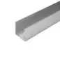 Preview: U-Profil aus Aluminium 30x30x30x2 mm
