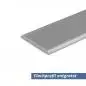 Preview: Flach Profil Eloxiert 20x2 mm abgerundet entgratet