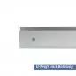 Preview: U-Profil aus Aluminium 40x40x40x4 mm Eloxiert - Bohrungen