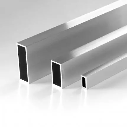 Rechteckprofil (Rechteckrohr) aus Aluminium 20x10x2mm