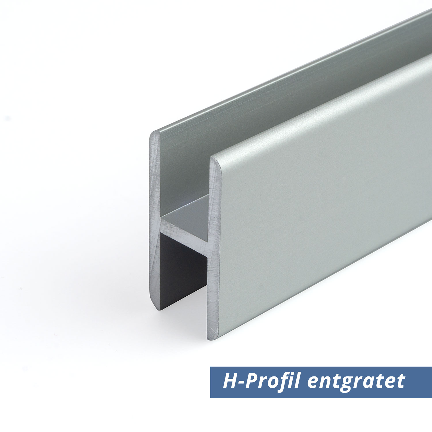 H-Profil H-Bar 1 Meter Aluminium Eloxiert Kanal H Form Bereich Verbindung 