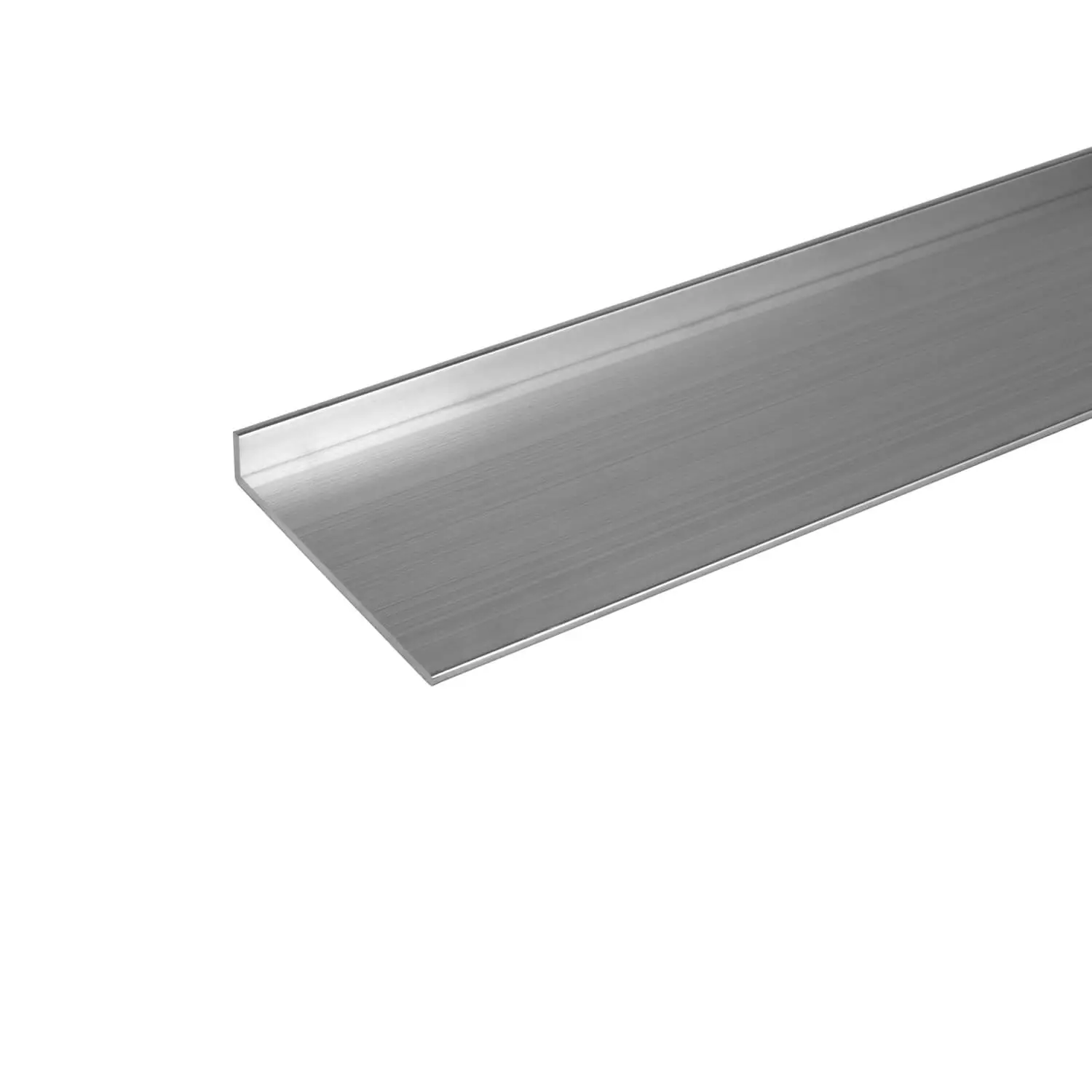 L-Profil aus Aluminium 60x10x2 mm (Natur / Blank)