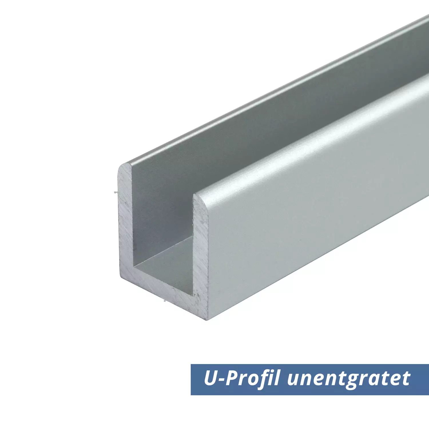 U-Profil aus Stahl, Stärke 4,0 mm online bestellen