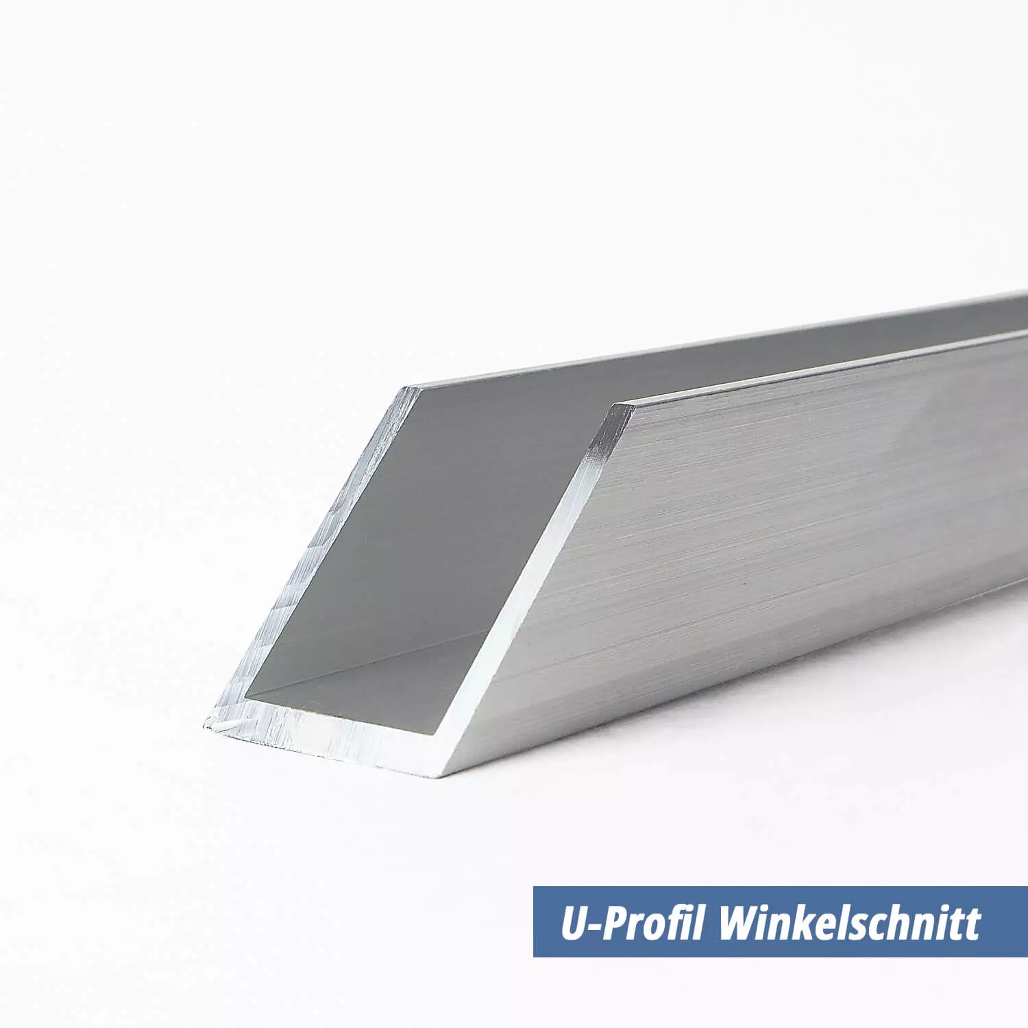 U-Profil aus Aluminium 20x10x20x2 mm