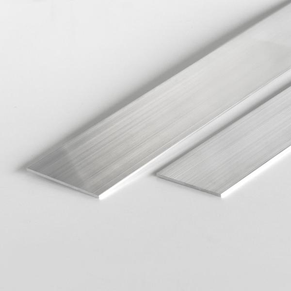 Aluminium-Flach 50 x 6 ALU-Flach AlMgSi Halbzeuge Stangen-Flachmaterial 