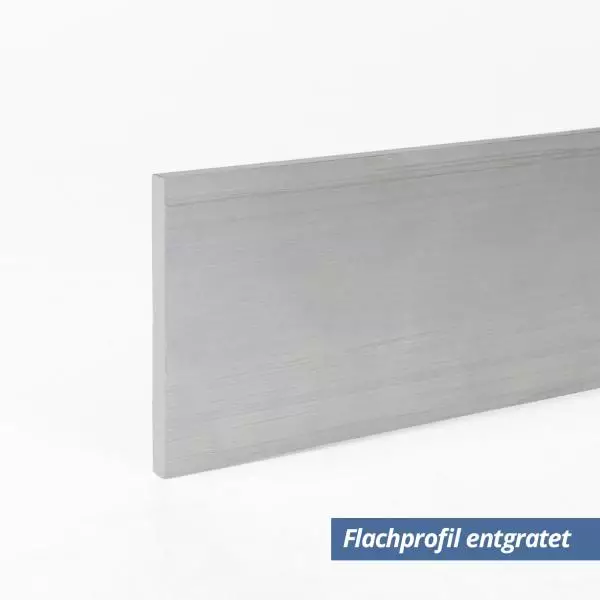 Flach-Profil aus Aluminium 80x3 mm entgratet