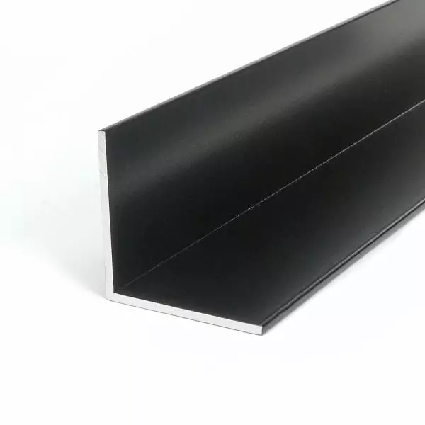 Alu L Profil Winkelleiste 40x40x2-mm-schwarz