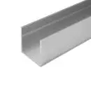 U-Profil aus Aluminium 40x40x40x2 mm
