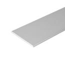 Flach-Profil aus Aluminium 40x2 mm Eloxiert abgerundet